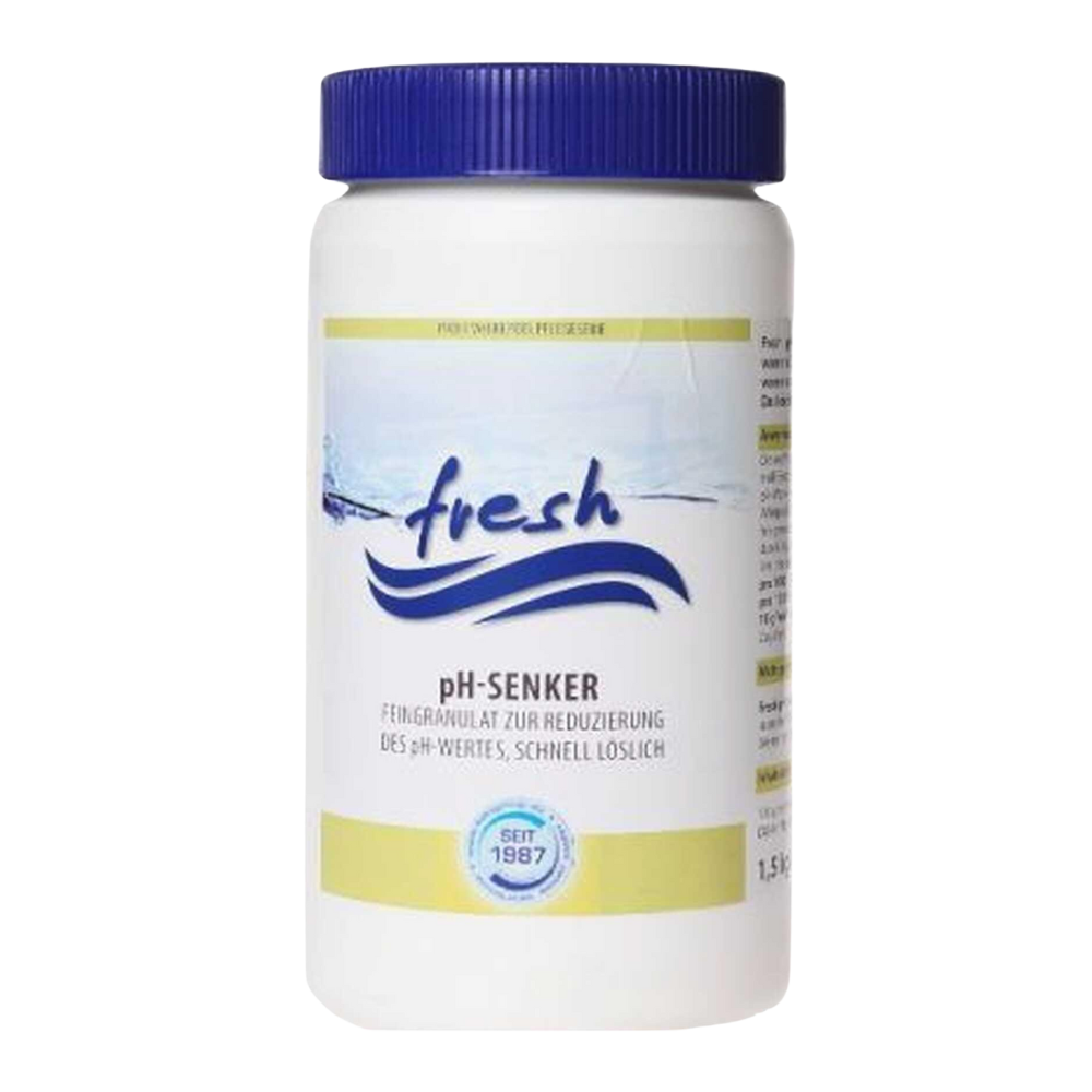 pH-Senker Granulat: Effektive Wasserbehandlung, 1,5 kg.