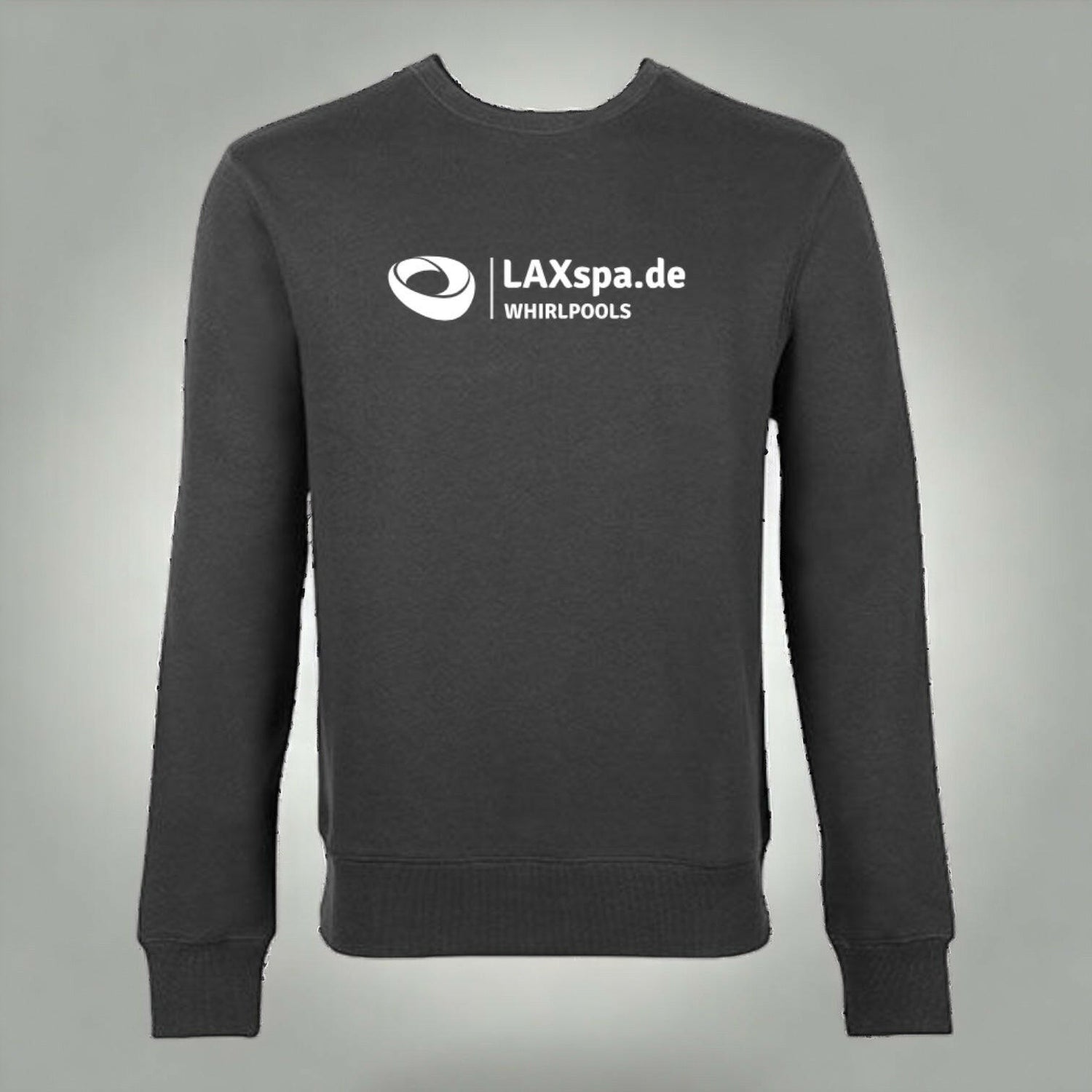 Pullover mit LAXspa Logo.